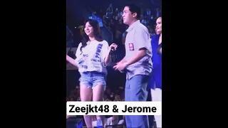 Zeejkt48 & Jerome #zeejkt48 #zee #jeromepolin #jerome #jessicajane #lucu #waseda #wasedaboys #zeenew