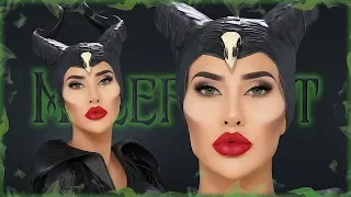 DISNEY'S MALEFICENT MAKEUP TUTORIAL | BrittanyBearMakeup