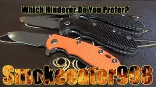 Which Hinderer Do You Prefer?