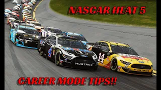 All the tips and nothing but the tips for NASCAR Heat 5 Career Mode!