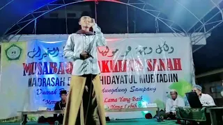 Lomba Pidato Santri Ala Zainuddin 2024 MD Hidayatul Mubtadiin Duarah Bajrasokah Kedungdung Sampang