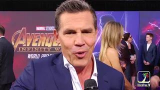 Josh Brolin / Thanos Interview Avengers Infinity War