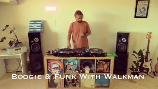 Boogie & Funk Records With Walkman