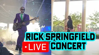 Rick Springfield LIVE at EPCOT's Garden Rocks Concert Series in Walt Disney World