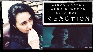 Lynda Carter Wonder Woman Deep Fake | REACTION | Cyn's Corner