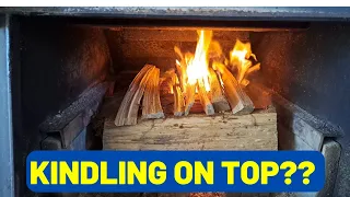 Master the Top-Down Fire Method for Wood Stove Ignition
