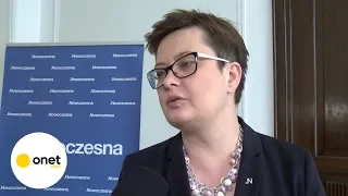 Lubnauer o Scheuring-Wielgus: jako pretekst do odejścia użyła nieprawdy | OnetNews