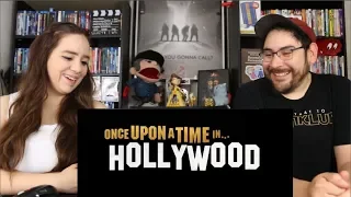 Once Upon a Time in Hollywood - Official Trailer Reaction / Review