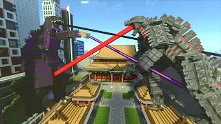 mega godzilla VS Shin Godzilla Monsterverse Addon (Beta)  Addon MCPE in Minecraft PE - MMCRAFT TV