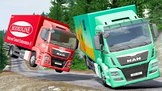 Truck Crashes #1 - BeamNG Drive I CRASH Deep