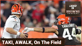 Browns Training Camp Reactions-Walker and Takitaki on the field!