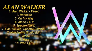 Alan Walker ~ Top 10 Hits Playlist Of All Time ~ Most Popular Hits Playlist ✔️