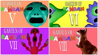 Trailer Comparison: Garten Of Banban Chapter 8 Vs Chapter 7 Vs Chapter 6 Vs Chaptar 5