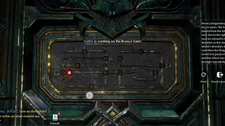 [Dragon Raja] Lullehツ - Code-Bronze Door Puzzle (1st) - Picture in description!