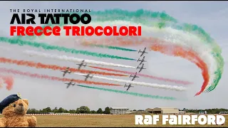 Magnificent Display of The Frecce Tricolori ~ RIAT 2022 RAF Fairford | The Italian Air Force 🇮🇹