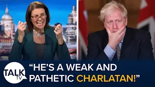 "I'll Never Forgive Him" Julia Hartley-Brewer Clashes With Sam Armstrong Over Boris Investigation