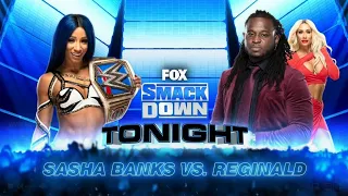 Sasha Banks Vs Reginald - WWE Smackdown 22/01/2021 (En Español)