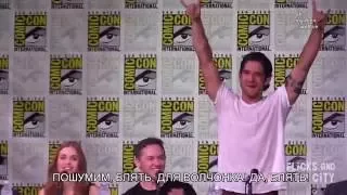 teen wolf comic con 2016 {rus sub}