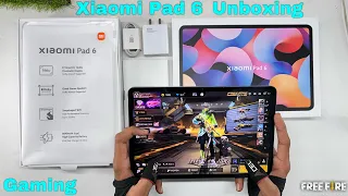 Xiaomi pad 6 unboxing and gaming Qualcomm snapdragon 870 CPU