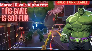 Hulk is my favorite!!!! - Marvel Rivals Hulk Gameplay