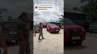 Fortuner warna Merah?