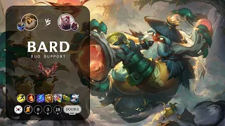 Bard Support vs Rakan - KR Grandmaster Patch 13.17