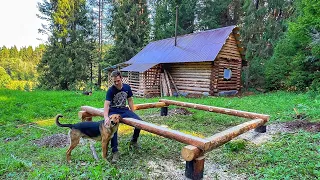 The Building Site for the Log Cabin Bathhouse | Wilderness Sauna- Ep.1