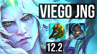 VIEGO vs GRAVES (JNG) | Rank 3 Viego, 5/0/4, Rank 9 | KR Challenger | 12.2