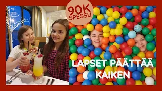 LAPSET SAA PÄÄTTÄÄ PÄIVÄN laivalla 90K spessu osa 1