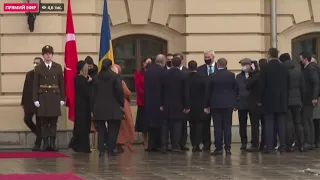 Офіційна церемонія зустрічі Президента Турецької Республіки
