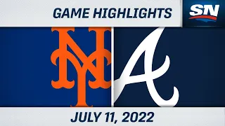 MLB Highlights | Mets vs. Braves - July 11, 2022