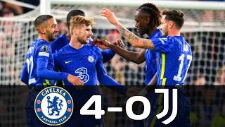 Chelsea vs Juventus 4-0 Highlights & Goals  - Champions League 2021-2022