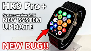 HK9 Pro Plus SmartWatch New System Update! NEW BUG!! Best Apple Watch Series 9 Replica! (watchOS 10)