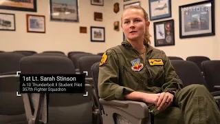 Female A-10 Attack Pilot Shares Her Experience: 1st Lt. Sarah Stinson