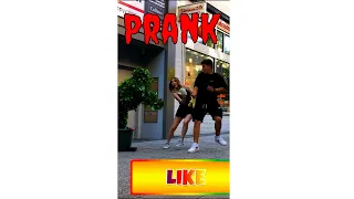 Girls Reacting to Bushman Prank#funnyreactions #pranks