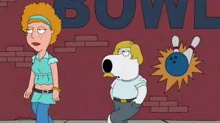 Family Guy: Brian hanging around at Bowling Alley