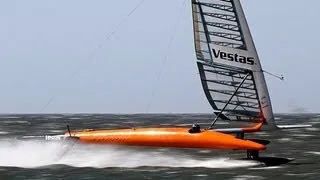 Paul Larsen & Vestas Sail Rocket 2 - Smashing the Sailing World Speed Record - An Inside Look