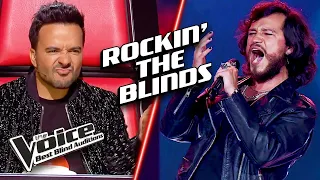 ROCK & ROLLING the Blind Auditions | The Voice Best Blind Auditions