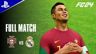 FC 24 - Portugal National Football Team vs Real Madrid - FULL MATCH | Mbappe | PS5 [4K 60FPS]