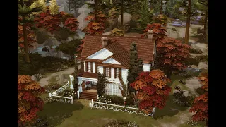 Fall Suburban // The Sims 4: Speed Build (With CC)