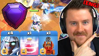 RECALL TITAN SMASH Strategy showcased by TOP PLAYER in Clash of Clans
