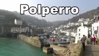 Polperro Harbour in Cornwall on A Perfect Day