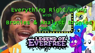 Everything Right/Wrong with Bronies React + Analyst Bronies React: EQG4,  Legend of Everfree