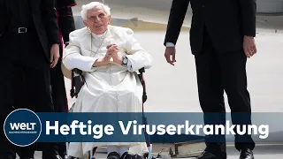 EMERITIERTER PAPST: Benedikt XVI. offenbar sehr schwer erkrankt