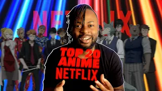20 animes sur Netflix A NE PAS RATER!