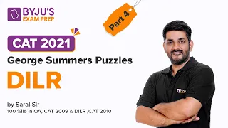 George Summer Puzzles | DILR | CAT 2021 | Part 4 | Saral Nashier