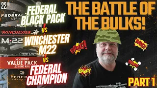 Testing Budget Bulk Ammunition: Is Cheap Ammo Worth It? Part 1, Federal / Winchester / Federal