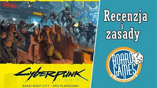 CYBERPUNK 2077 GANGI NIGHT CITY - recenzja i zasady | Gra Planszowa