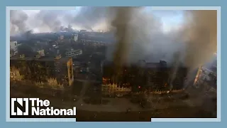 Watch: the destruction of Mariupol