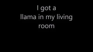 Llama In My Living Room lyrics